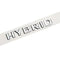 MBZ-HYBRID, High Quality ABS MERCEDES-BENZ  HYBRID Letters Trunk Emblem Sticker