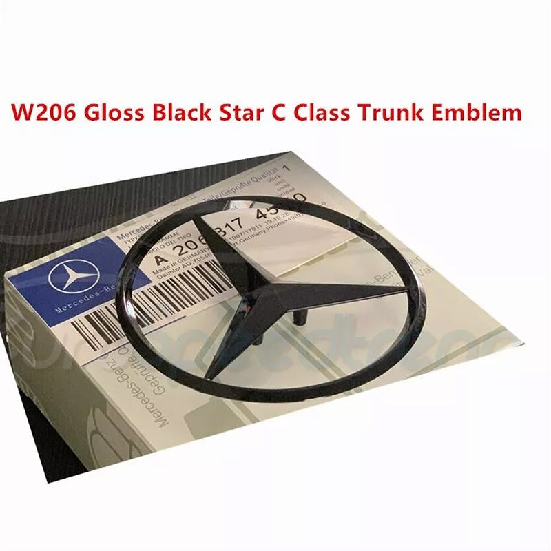 MBZ-TB -W206-C-2224, Mercedes-Benz C Class Trunk Lid Star Emblem Badge Genuine Original,Part No. A 206 817 16 00