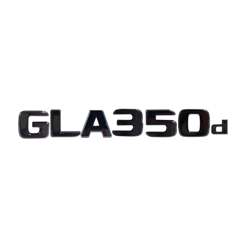 Autocollant 3D Chromé ABS Pour Coffre Mercedes GLA – Lettres Emblème GLA200 Argent Brillant