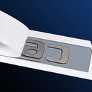 MBZ-V8-BITURBO, High Quality ABS MERCEDES-BENZ V8-BITURBO Letters Emblem Sticker