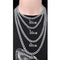 NL-CB001,Titanium Steel Cuban Necklace