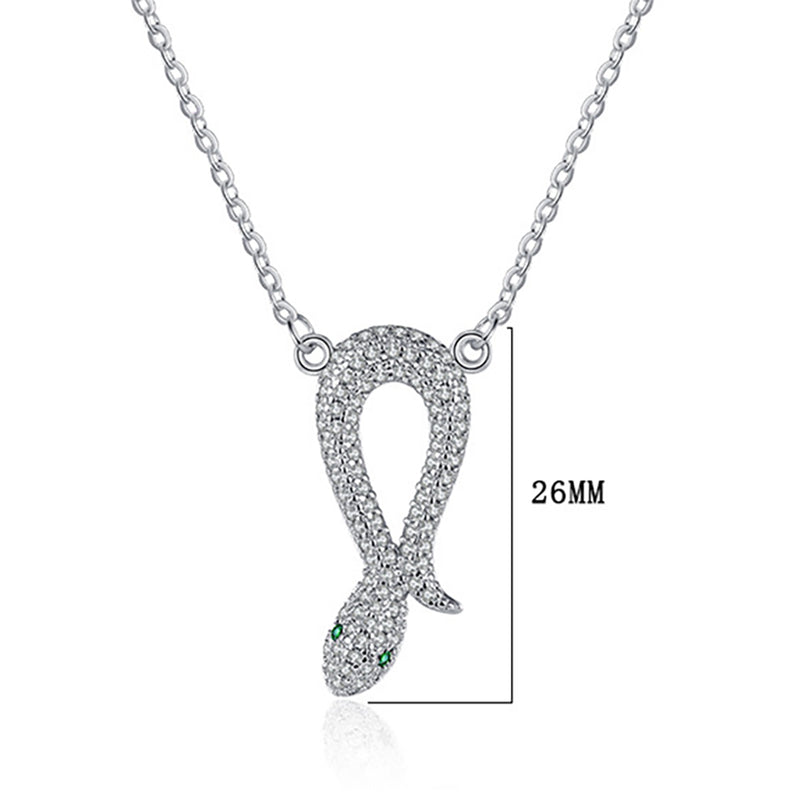 NL-DZ587, Copper Ladies Snake Necklace