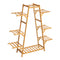 PPS-001, ECO Bamboo-Wood Plant Pot Stand
