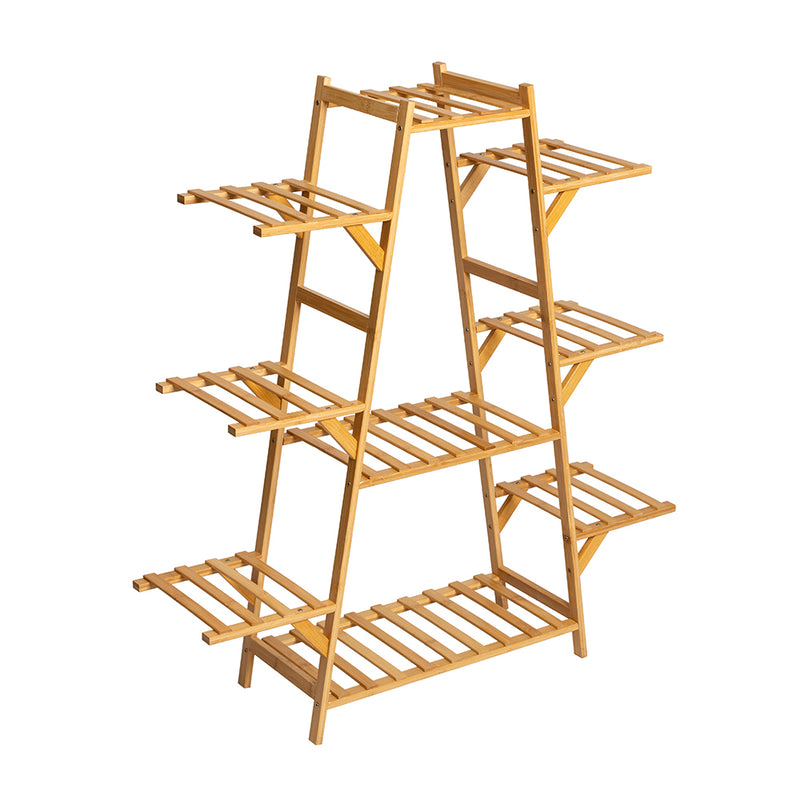PPS-001, ECO Bamboo-Wood Plant Pot Stand