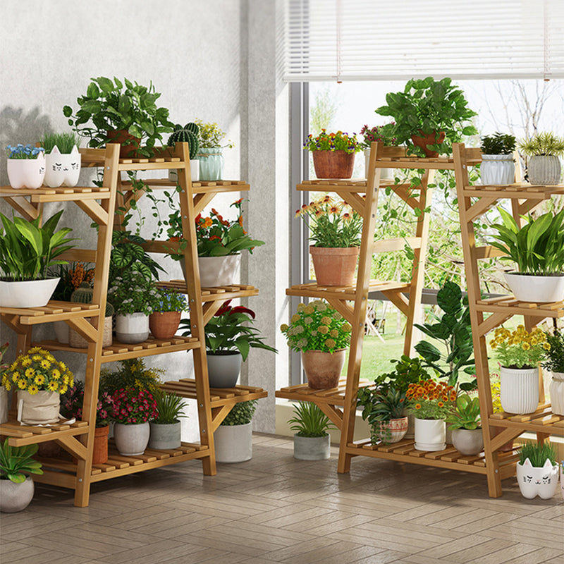 pot plant stand south africa PPS-001, ECO Bamboo-Wood Plant Pot Stand