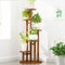 PPS-003, ECO Bamboo-Wood Plant Pot Stand