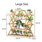 PPS-004, ECO Bamboo-Wood Foldable Plant Pot Stand