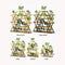 PPS-004, ECO Bamboo-Wood Foldable Plant Pot Stand