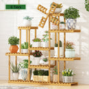 PPS-005, ECO Bamboo-Wood Foldable Plant Pot Stand