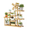 PPS-005, ECO Bamboo-Wood Foldable Plant Pot Stand