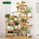 PPS-004, ECO Bamboo-Wood Foldable Plant Pot Stand