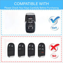 CKC-JEEP-E-Z-GM, JEEP Zinc Alloy Key Cover with Keychain | Smart Key Fob Protector | Durable Anti-Scratch Metal Case