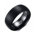 RG-TC415, Tungsten Carbide Brushed Ring – Scratch-Resistant Comfort Fit Band for Men & Women