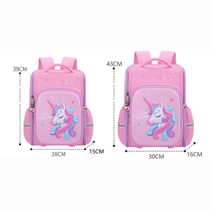 SBP-9327, High Quality 3D Unicorn Pre-School Backpack