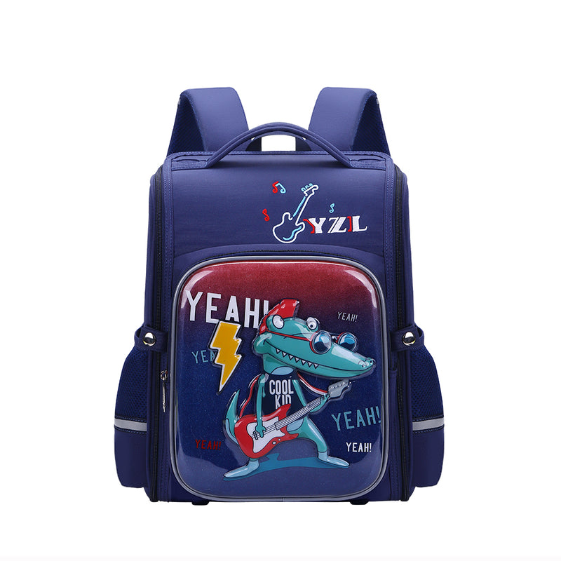 SBP-9379, High Quality 3D Shark Pre-School Backpack