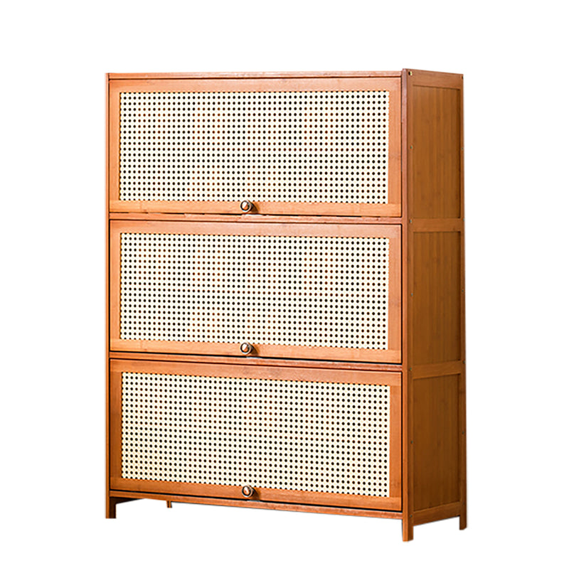 SHR-003, Modern Bamboo-Wood  Shoes Rack