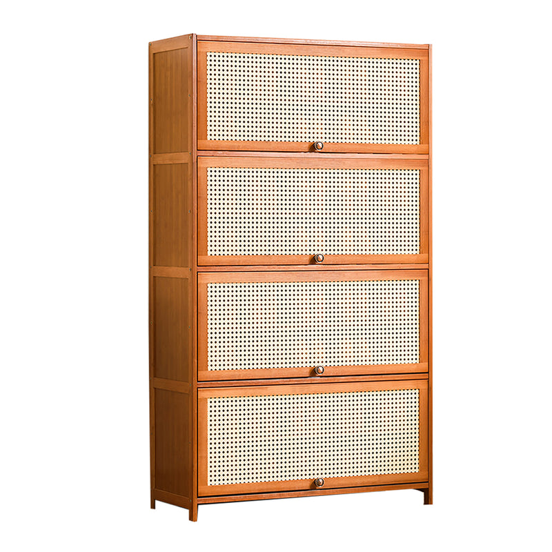 SHR-003, Modern Bamboo-Wood  Shoes Rack