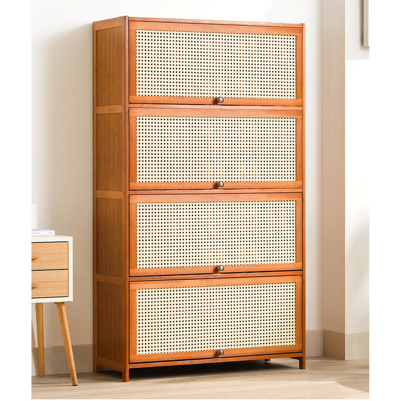 SHR-003, Modern Bamboo-Wood  Shoes Rack