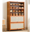 SHR-003, Modern Bamboo-Wood  Shoes Rack