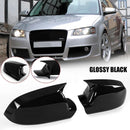 SMC-001-AUDI-A4-1116, AUDI A4/S4/A5/S5/RS4/RS5 2011~2016, M Style Gloss Black Side Mirror Covers–Overlay