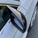 SMC-001-AUDI-A3-1420, AUDI A3/S3/RS3 2014~2020 , M Style Gloss Black Side Mirror Covers –  Overlay