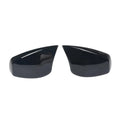 SMC-001-BMW-E60E63-0408, BMW E60E61 & E63E64 2004~2008 Side Mirror Protection Cover Caps – Gloss Black Overlay