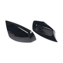 SMC-001-BMW-E60E63-0408, BMW E60E61 & E63E64 2004~2008 Side Mirror Protection Cover Caps – Gloss Black Overlay