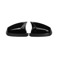 SMC-001-BMW-E60E63-0710, BMW E60E61 & E63E64 2007~2010 Side Mirror Protection Cover Caps – Gloss Black Overlay