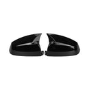 SMC-001-BMW-E60E63-0710, BMW E60E61 & E63E64 2007~2010 Side Mirror Protection Cover Caps – Gloss Black Overlay