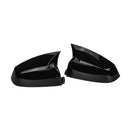 SMC-001-BMW-E60E63-0710, BMW E60E61 & E63E64 2007~2010 Side Mirror Protection Cover Caps – Gloss Black Overlay