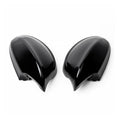 SMC-001-BMW-E90-0507, BMW E90,E91,2005~2007, M Style Gloss Black Side Mirror Cover Caps– Overlay