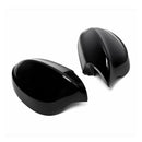 SMC-001-BMW-E90-0507, BMW E90,E91,2005~2007, M Style Gloss Black Side Mirror Cover Caps– Overlay