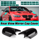SMC-001-BMW-E90-0811, BMW E90,E91,E92,E93,E81,E82,E87, M Style Gloss Black Side Mirror Cover Caps– Overlay