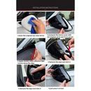 SMC-001-AUDI-A4-1116, AUDI A4/S4/A5/S5/RS4/RS5 2011~2016, M Style Gloss Black Side Mirror Covers–Overlay