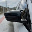 SMC-001-BMW-G20G30, BMW G20 G30 G11, M Style Gloss Black Side Mirror Covers – Adhesive Fit