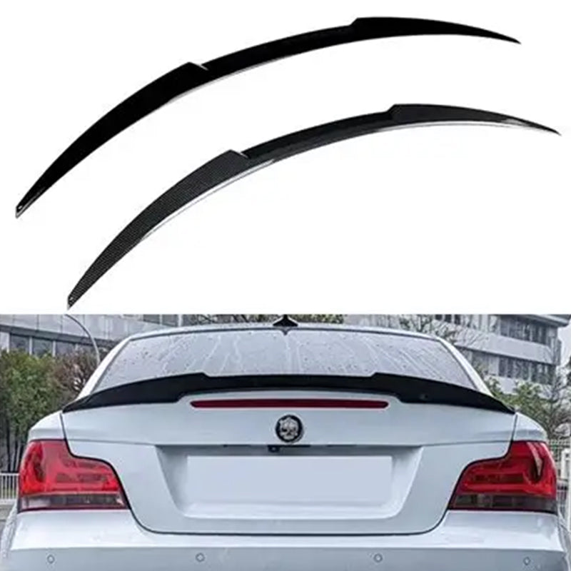 SPO-BMW-1S-E82E88-0511，BMW 1 Series E82E88 M4 Style Boot Spoiler – Gloss Black