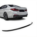 SPO-BMW-5S-G30-1723，BMW 5 Series G30 M5 Style Boot Spoiler – Gloss Black– (No-Drill Fitment)