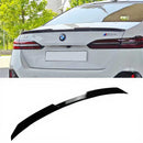 SPO-BMW-5S-G60-24+，BMW 5 Series G60 M5 Style Boot Spoiler – Gloss Black– (No-Drill Fitment)