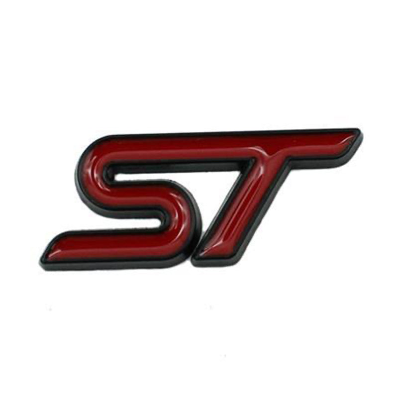 ST-8,Ford ST Alloy Badge – Front Grille or Boot Emblem, 8cm, Multi Colour