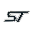 ST-8,Ford ST Alloy Badge – Front Grille or Boot Emblem, 8cm, Multi Colour