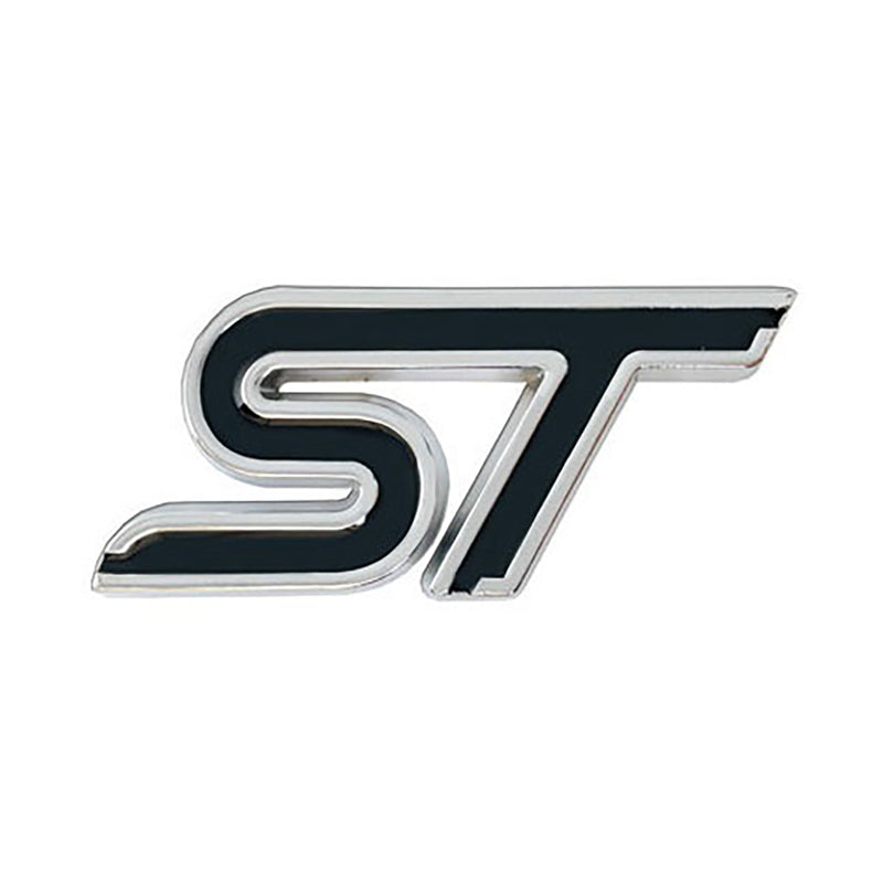 ST-8,Ford ST Alloy Badge – Front Grille or Boot Emblem, 8cm, Multi Colour