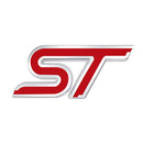 ST-8,Ford ST Alloy Badge – Front Grille or Boot Emblem, 8cm, Multi Colour