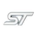 ST-8,Ford ST Alloy Badge – Front Grille or Boot Emblem, 8cm, Multi Colour
