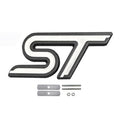 ST-8,Ford ST Alloy Badge – Front Grille or Boot Emblem, 8cm, Multi Colour