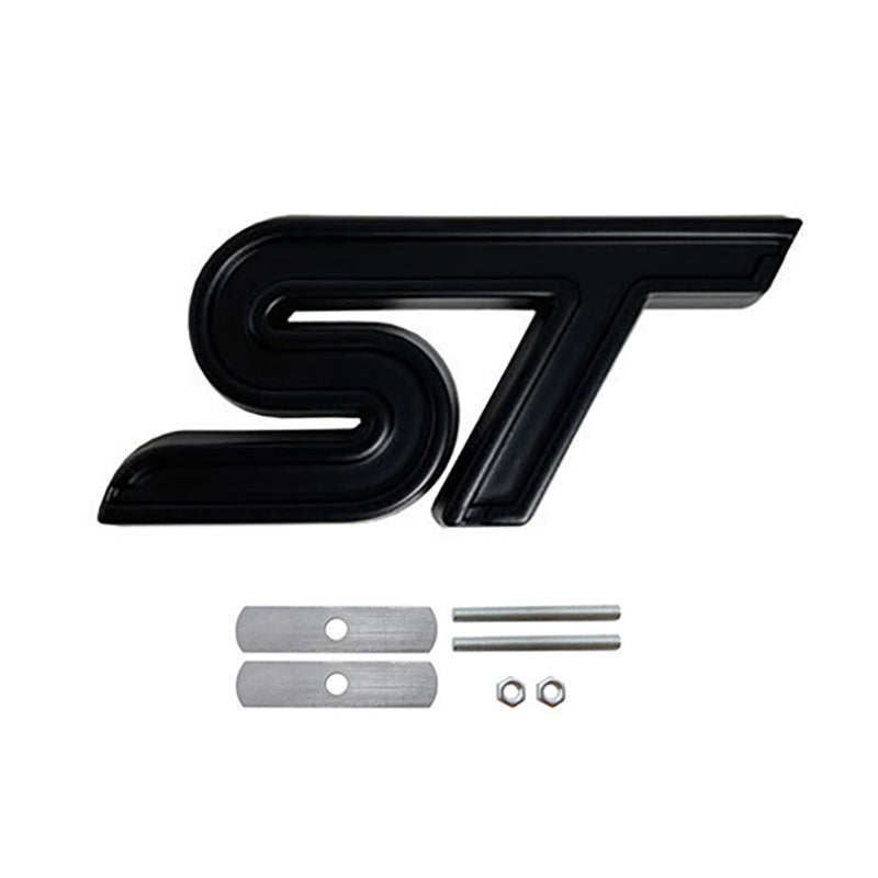 ST-8,Ford ST Alloy Badge – Front Grille or Boot Emblem, 8cm, Multi Colour