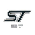 ST-8,Ford ST Alloy Badge – Front Grille or Boot Emblem, 8cm, Multi Colour