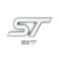 ST-8,Ford ST Alloy Badge – Front Grille or Boot Emblem, 8cm, Multi Colour