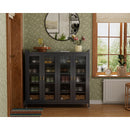 STF-SR-013-1200-5，imix Home 5-Tier Metal Shoe Cabinet – 4-Door, 1200mm Wide