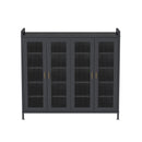 STF-SR-013-1200-5，imix Home 5-Tier Metal Shoe Cabinet – 4-Door, 1200mm Wide