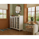 STF-SR-013-1200-5，imix Home 5-Tier Metal Shoe Cabinet – 4-Door, 1200mm Wide